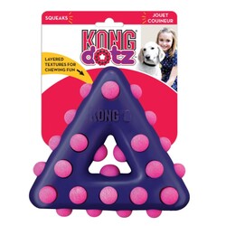 Kong Köpek Oyuncak, Dotz Üçgen, S 10cm - Kong