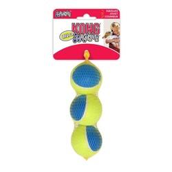 Kong Köpek Oyuncak Squekair Ultra Top (3 Adet) 6,5 cm - Kong