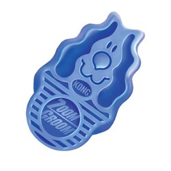 Kong - Kong Köpek Oyuncak, ZoomGroom Tarak, Mavi 11 cm