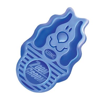 Kong Köpek Oyuncak, ZoomGroom Tarak, Mavi 11 cm