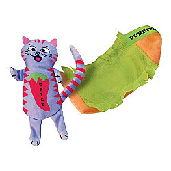 KONG Pull-A-Partz Purrito Peluş Kedi Oyuncağı - 3