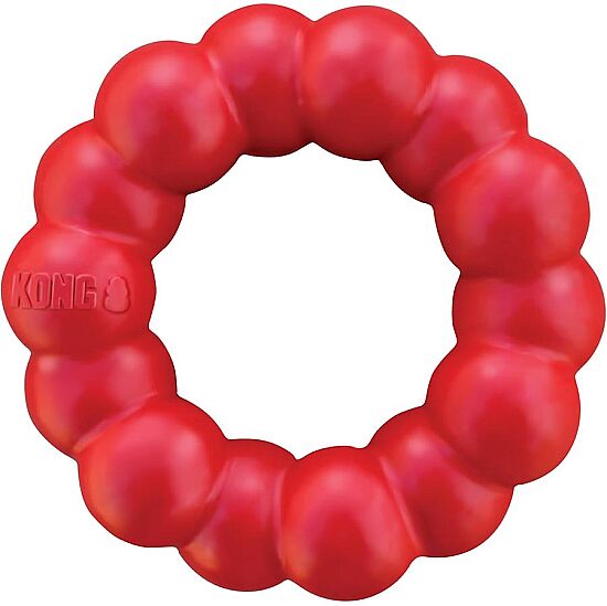 KONG Ring Köpekler için Yüzük Şeklinde Çok Amaçlı Isırma Oyuncağı Medium/Large - 2