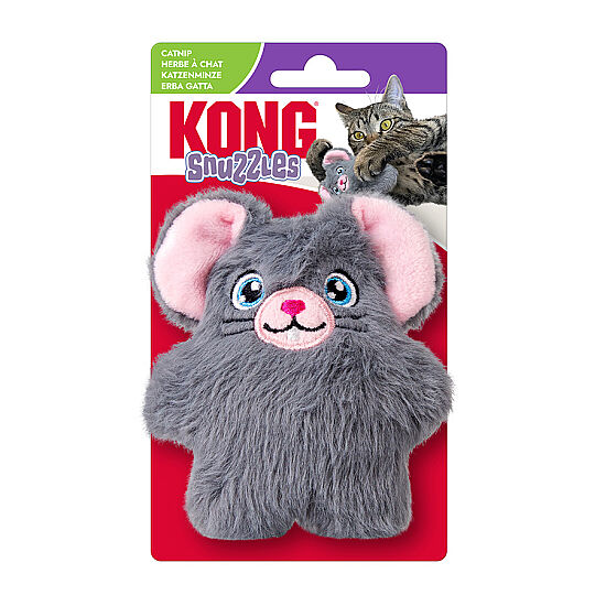KONG Snuzzles Fare Peluş Kedi Oyuncağı - 1