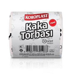 Koroplast Extra Güçlü Kaka Torbası 24 x 32 Cm - 30 lu Paket - Koroplast