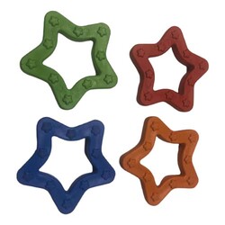 Küçük ve Orta Irk Köpekler için Kauçuk Kemirme Oyuncağı Yıldız 8.5 Cm ( 1 Adet ) - Diğer / Other