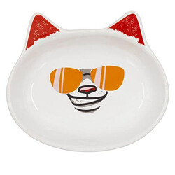 Lepus 90102 Seramik Kedi Kuru ve Yaş Mama Kabı No:2 - Lepus