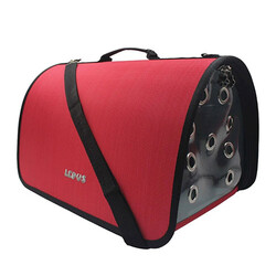 Lepus - Lepus Fly Bag Kedi ve Küçük Irk Köpek Taşıma Çantası - Kırmızı