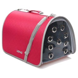 Lepus - Lepus Fly Bag Kedi ve Küçük Irk Köpek Taşıma Çantası - Pembe