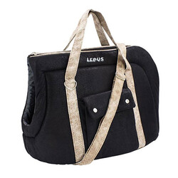 Lepus - Lepus Sling Bag Kedi ve Küçük Irk Köpek Açık Taşıma Çantası - Siyah