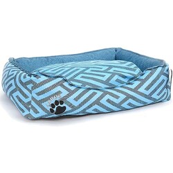 Lepus New Premium Kedi ve Köpek Yatağı Large - Mavi - Lepus