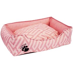 Lepus New Premium Kedi ve Köpek Yatağı Large - Pembe - Lepus