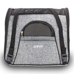 Lepus - Lepus Roomy Bag Kedi ve Köpek Taşıma Çantası - Gri
