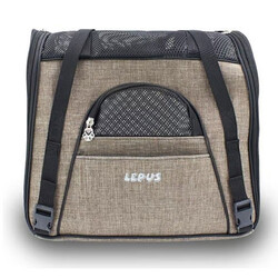 Lepus - Lepus Roomy Bag Kedi ve Köpek Taşıma Çantası - Kahve