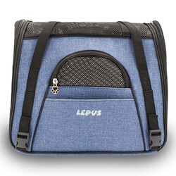 Lepus - Lepus Roomy Bag Kedi ve Köpek Taşıma Çantası - Mavi