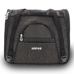 Lepus - Lepus Roomy Bag Kedi ve Köpek Taşıma Çantası - Siyah