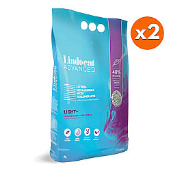 Lindocat Advanced Light Ultra Hafif Diatomit Topaklanan Kedi Kumu 7 Lt x 2 Adet - Lindo Cat