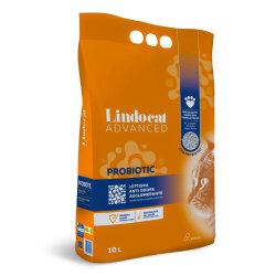 Lindocat Advanced Probiotic Kötü Bakterileri Önleyici Topaklanan Kedi Kumu 10 Lt - Lindo Cat