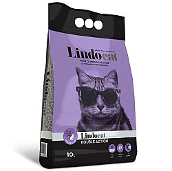 Lindocat Double Action Argan Yağı & Lavanta Kokulu Topaklanan Kedi Kumu 10 Lt - Lindo Cat