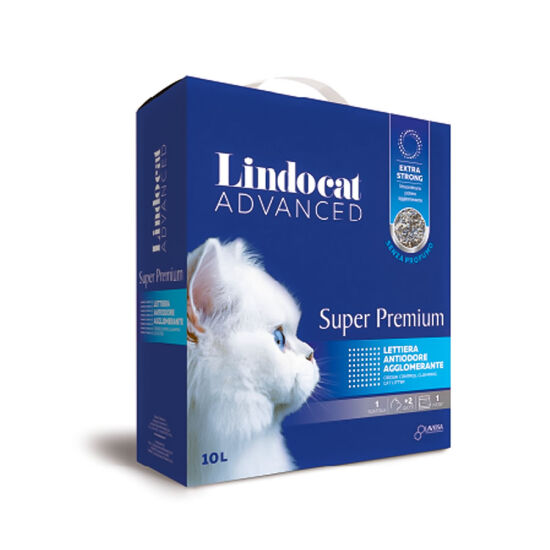 Lindocat Super Premium Extra Güçlü Topaklanan Kokusuz Kedi Kumu 10 Lt - 1