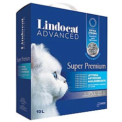 Lindocat Super Premium Extra Güçlü Topaklanan Kokusuz Kedi Kumu 10 Lt - Lindo Cat