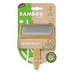 M-Pets Bamboo İnce Telli Fırça - M-Pets