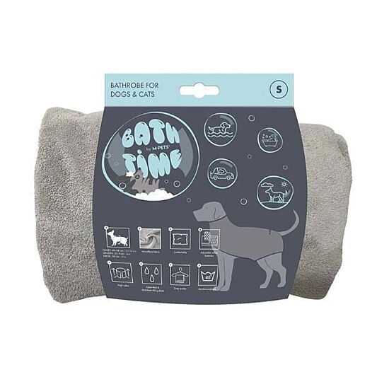 M-Pets Bath Time Köpekler İçin Bornoz - Small - 1
