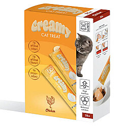 M-Pets Creamy Chicken Tavuk Etli Ek Besin ve Kedi Ödülü 25x15 Gr - M-Pets