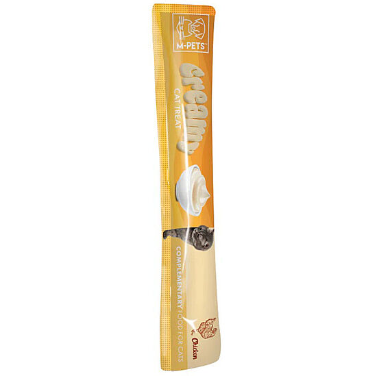M-Pets Creamy Chicken Tavuk Etli Ek Besin ve Kedi Ödülü 4x15 Gr - 2
