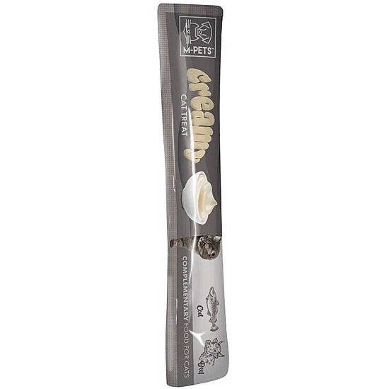 M-Pets Creamy Morina Balıklı ve Biftekli Ek Besin ve Kedi Ödülü 4x15 Gr - 2