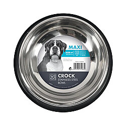 M-Pets Crock Paslanmaz Çelik Mama ve Su Kabı - MAXI - M-Pets
