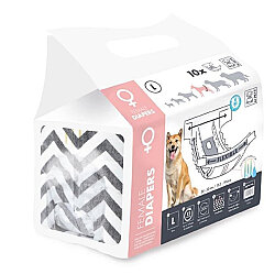M-Pets Diapers Dişi Köpek Külodu Large 10 lu Paket - M-Pets