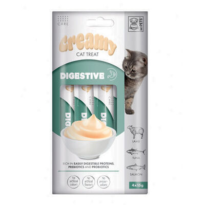 M-Pets Digestive Hassas Sindirim Creamy Kedi Ödülü 4x15 Gr - 1