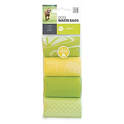M-Pets Dışkı Toplama Poşeti 15 Yaprak 8 Adet Limon Kokulu - M-Pets