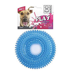 M-Pets Donut Köpek Oyuncağı 9 Cm - Mavi - M-Pets
