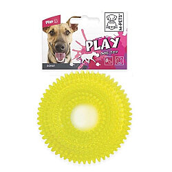 M-Pets Donut Köpek Oyuncağı 9 Cm - Sarı - M-Pets