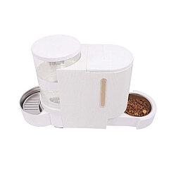 M-Pets Eco Duplo İki Hazneli Mama ve Su Kabı 3 Lt / 1,3 Kg - 4