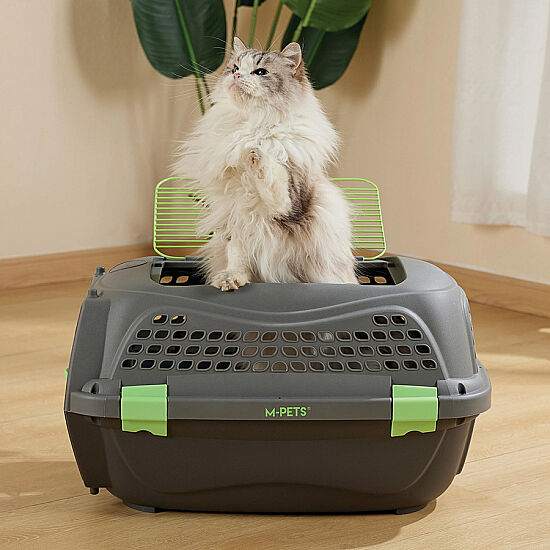 M-Pets Eco Giro Kedi ve Küçük Köpek Taşıma - Medium - Siyah - 5