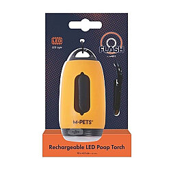 M-Pets El Fenerli Dışkı Toplama Poşeti Kutusu Turuncu - M-Pets