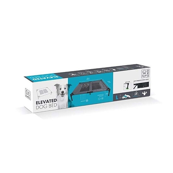 M-Pets Elevated Yükseltilmiş Kedi ve Köpek Yatağı - Large - 1