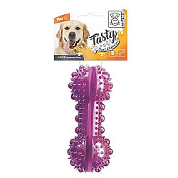 M-Pets Jupiter Ödül Hazneli Kauçuk Kemik Köpek Oyuncağı - Mor - M-Pets