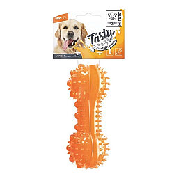 M-Pets Jupiter Ödül Hazneli Kauçuk Kemik Köpek Oyuncağı - Turuncu - M-Pets