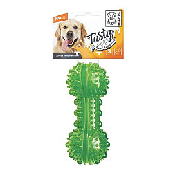 M-Pets Jupiter Ödül Hazneli Kauçuk Kemik Köpek Oyuncağı - Yeşil - M-Pets