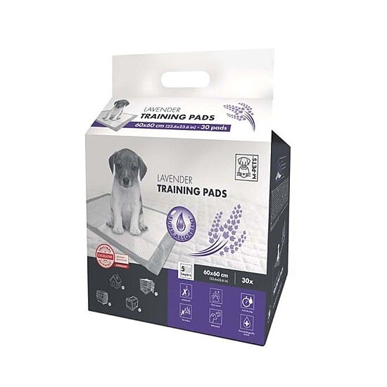 M-Pets Lavantalı Köpek Çiş Eğitim Pedi 60 x 60 Cm 30'lu Paket - 1