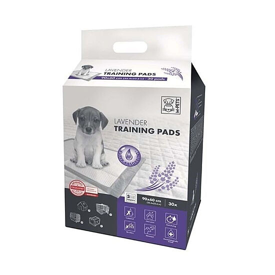 M-Pets Lavantalı Köpek Çiş Eğitim Pedi 90 x 60 Cm 30'lu Paket - 1
