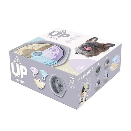 M-Pets Level Up Ayarlanabilir Yavaş Yeme Mama Kabı - Small - 1