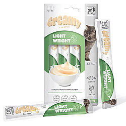 M-Pets Light Weight Kilo Kontrol Creamy Kedi Ödülü 4x15 Gr - M-Pets
