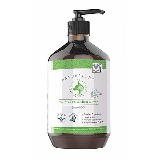 M-Pets Naturluxe Çay Ağaçlı ve Shea Yağlı Köpek Şampuanı 500 ML - 1