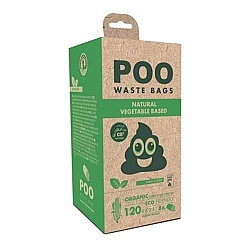 M-Pets Poo Dışkı Toplama Poşeti Nane Kokulu 15 Yaprak 8 Adet - M-Pets