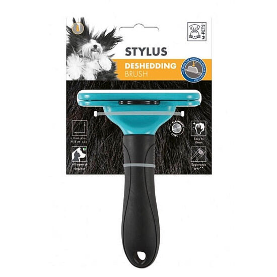 M-Pets Stylus Atma Butonlu Furminatör - Large - 1