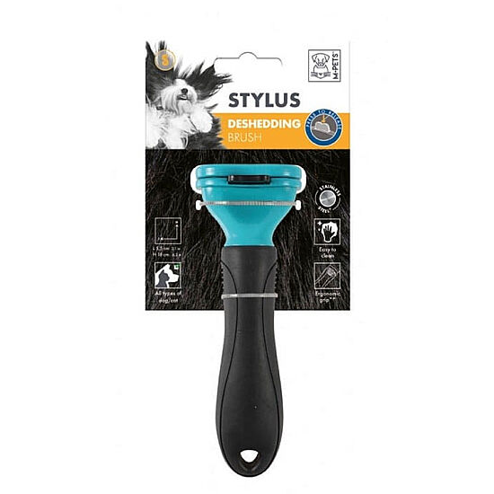 M-Pets Stylus Atma Butonlu Furminatör - Small - 1